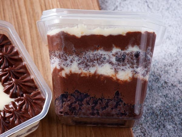 Bolo de Pote Chocolate com Ninho